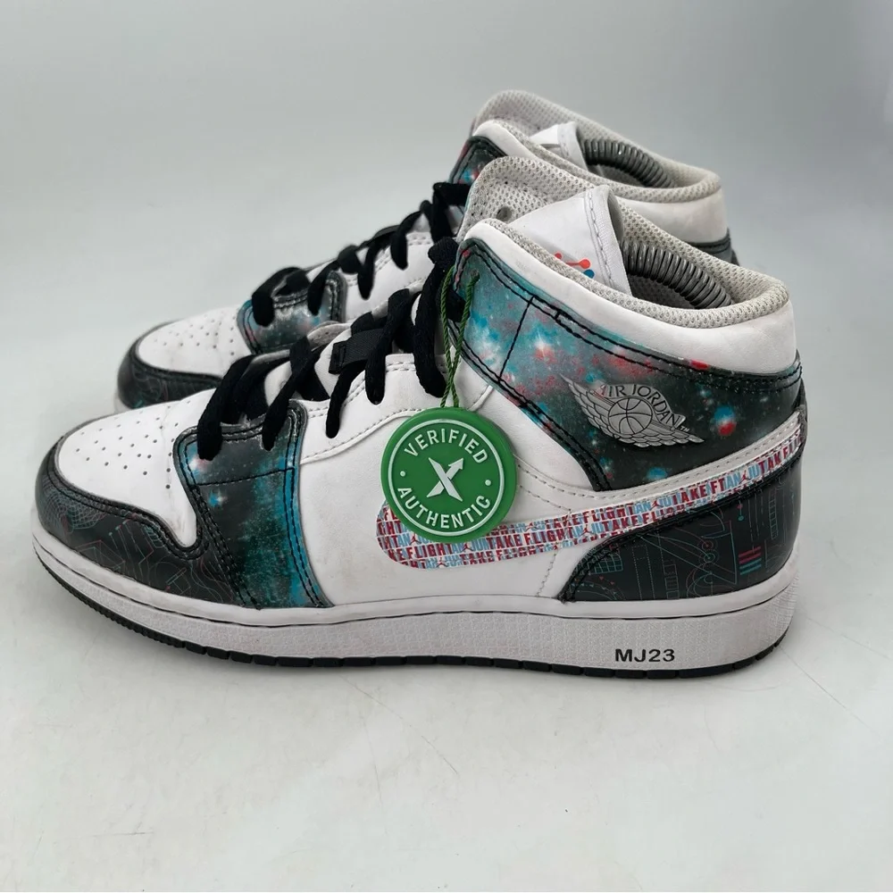 👞 Nike Kids Air Jordan 1 “Take Flight” SE GS - SZ 6.5Y -Multicolor Sneakers Shoe